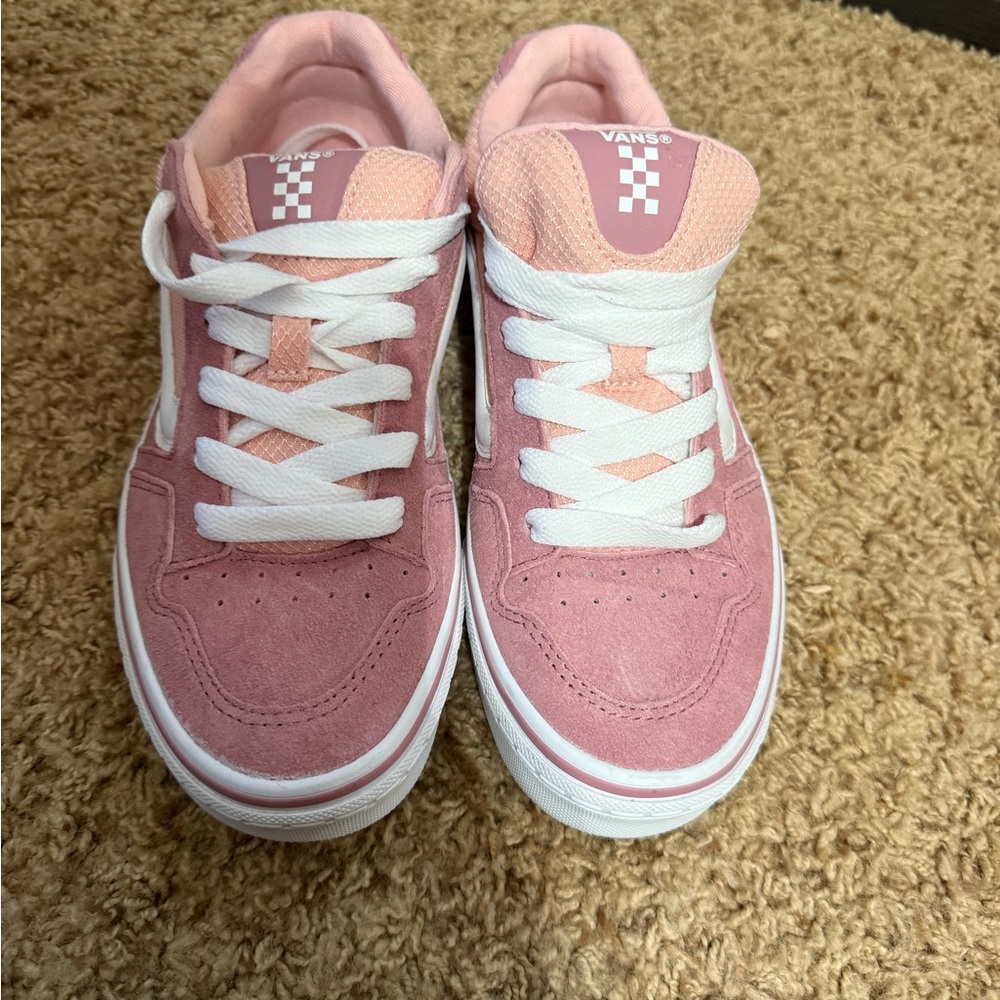 Vans Sneakers in Light Pink and White